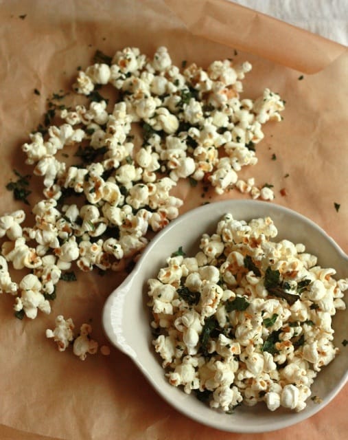 Kale Chip Popcorn