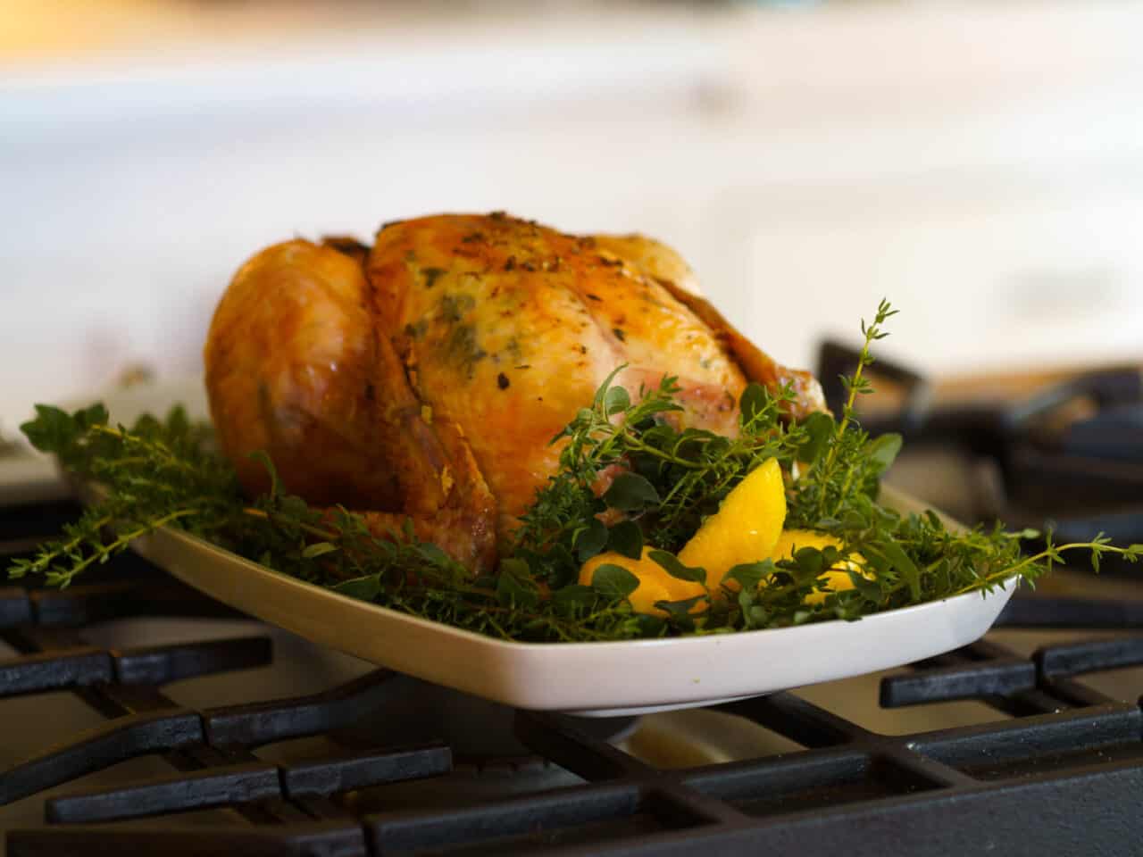 Slow-Roasted Lemon and Herb Chicken