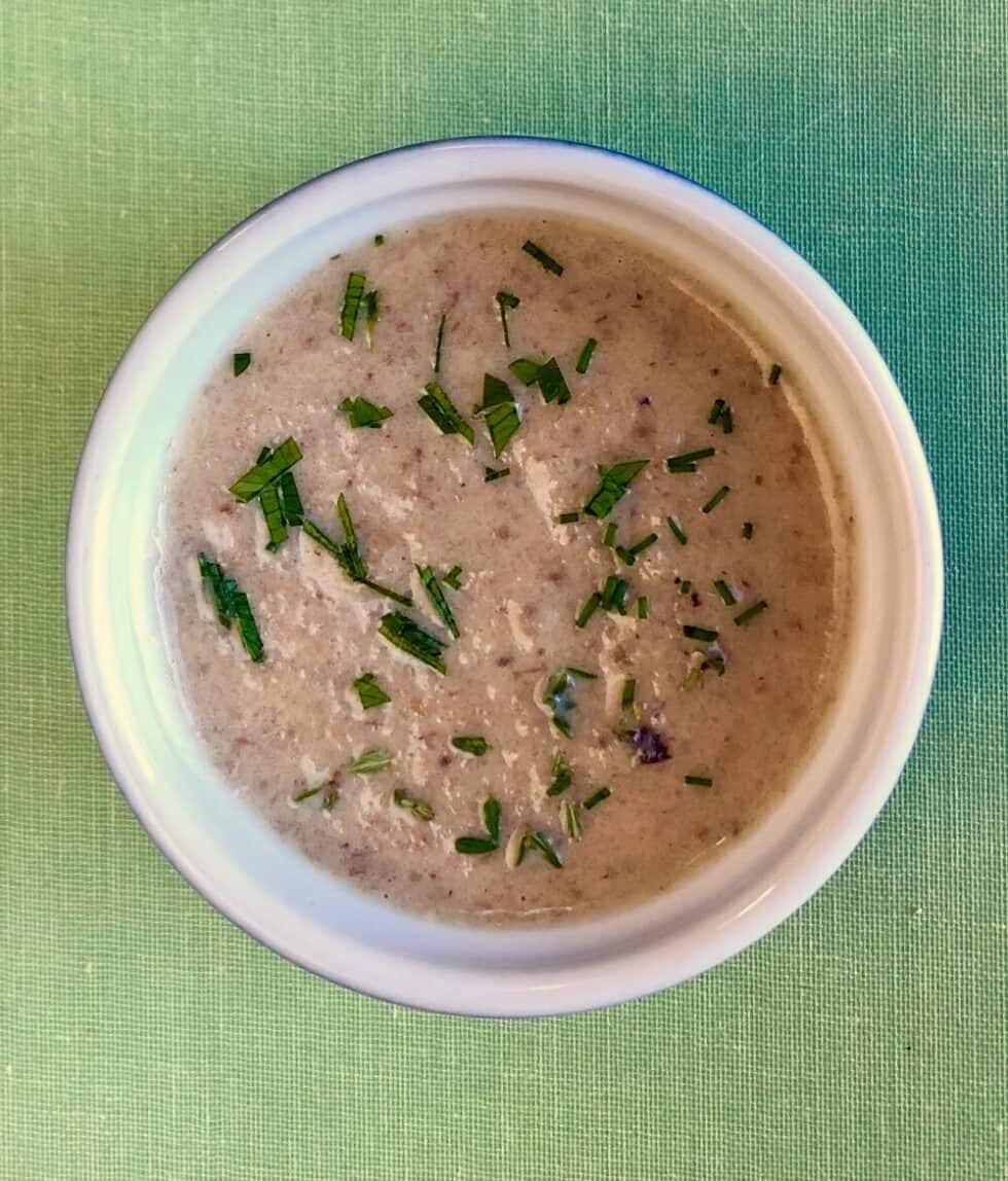 Homemade Cream of Mushroom Soup