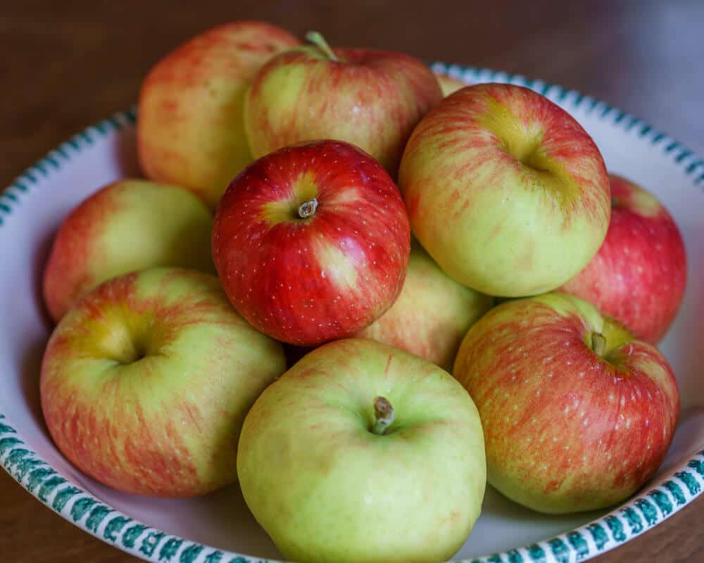 Wheeler's Orchard apples in a bowl