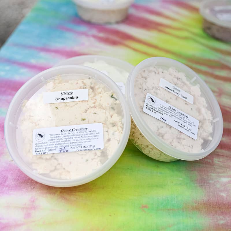 Ocoee Creamery chevre for sale