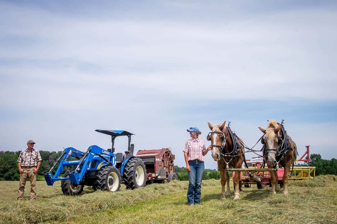 circle-s-farm-horses-and-tractor Horses vs tractor