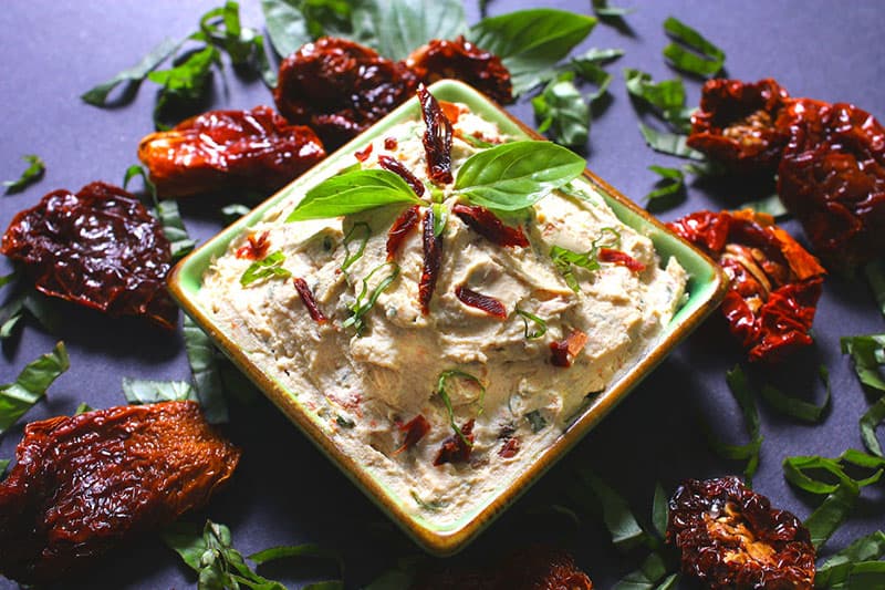 CrumbleBerry-Sundried-Tomato-Basil-Cashew-Cheese CrumbleBerry Sundried Tomato Basil Cashew Cheese