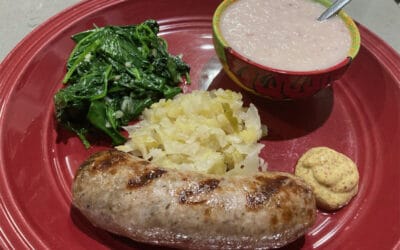 Brats, Grits, & Collard Greens