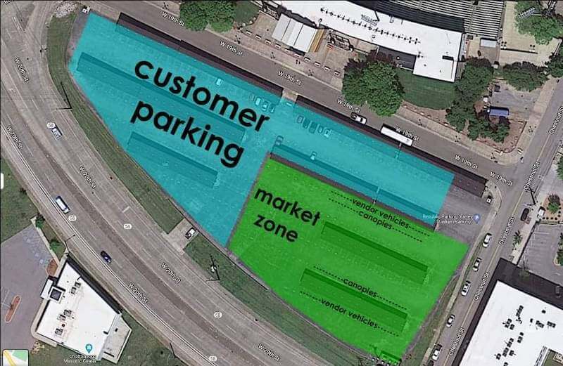 Market Lot Layout