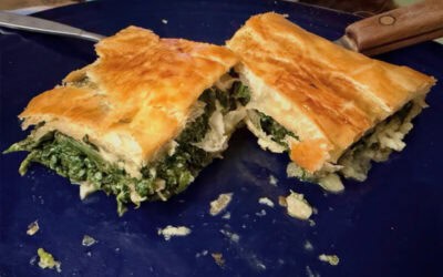 Norwegian Spinach Pie – by Eric Hanson, Hissing Possum Farm
