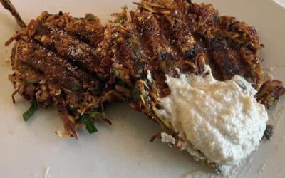 Sweet Potato Fritters by Ester Shaffer from Red Clay Farms