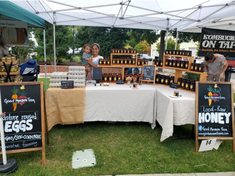 Good Measure Farm at their booth
