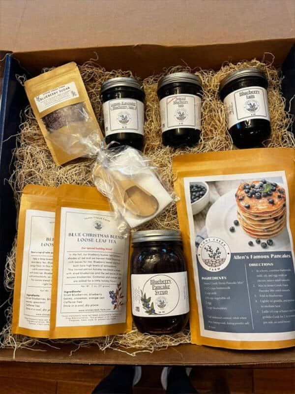 Stone Creek Farm product packaging